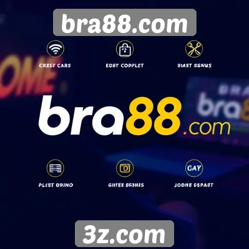 Recursos e funcionalidades do site bra88.com