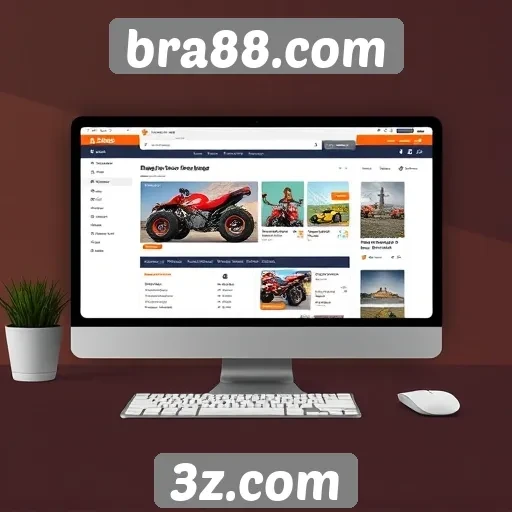 Análise da interface do usuário no bra88.com