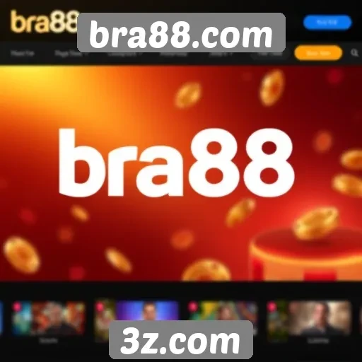 Interface do usuário no bra88.com é intuitiva