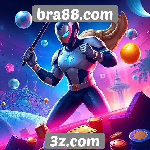 Variedade de jogos disponíveis no bra88.com