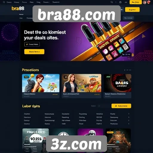Facilidade de uso do site bra88.com